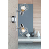 Plafon LAMPA sufitowa XARA 54802-2 Globo druciana OPRAWA ścienna KINKIET regulowany drut chrom