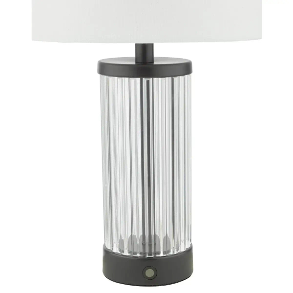 Dotykowa lampa stołowa Enrico ENR4122 LED 2,4W 3000K szklana czarny