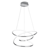 Wisząca lampa NEMENIA DL106-37051 RL Light LED 36W 4000K pofalowana chrom