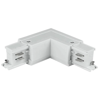 Łącznik kątowy trójobwodowy 8000 Zumaline metalowy biały