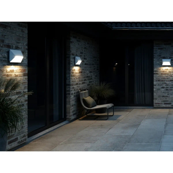 Lampa elewacyjna zewnętrzna PONTIO 2218191001 IP54 biały