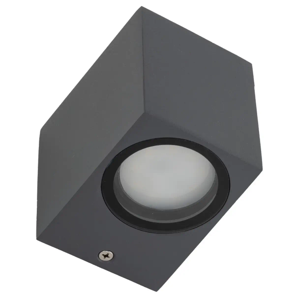 Zewnętrzny kinkiet naścienny Axis 10969 kwadratowy IP44 szary