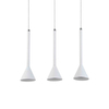 Wisząca lampa Anela FH31793-AJ13 WH Italux potrójna do salonu biały