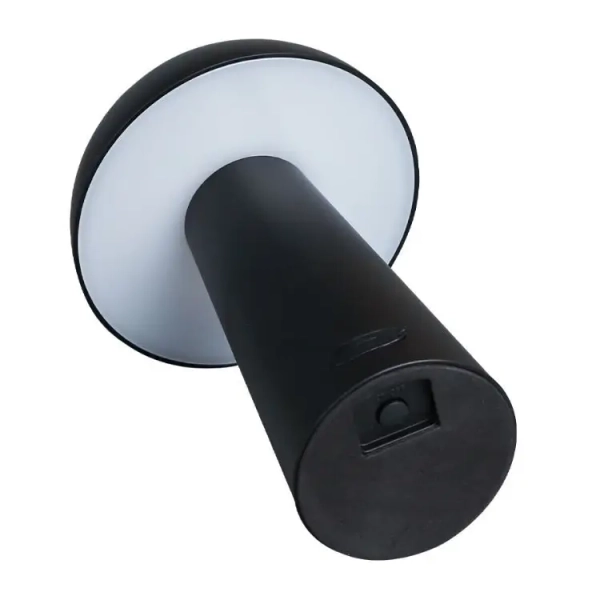 Ledowa lampka stołowa grzyb Mireo 76036 LED 1,5W 3000K IP44 czarny