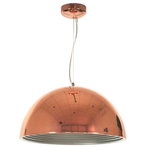 Lampa wisząca AMALFI 31-26392 metalowa industrialny zwis kopuła miedź