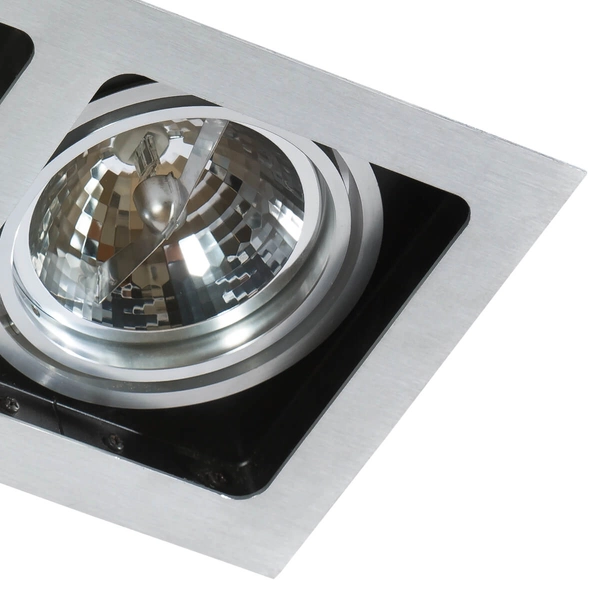 Lampa wpuszczana Sisto AZ0794 prostokątna spot aluminium
