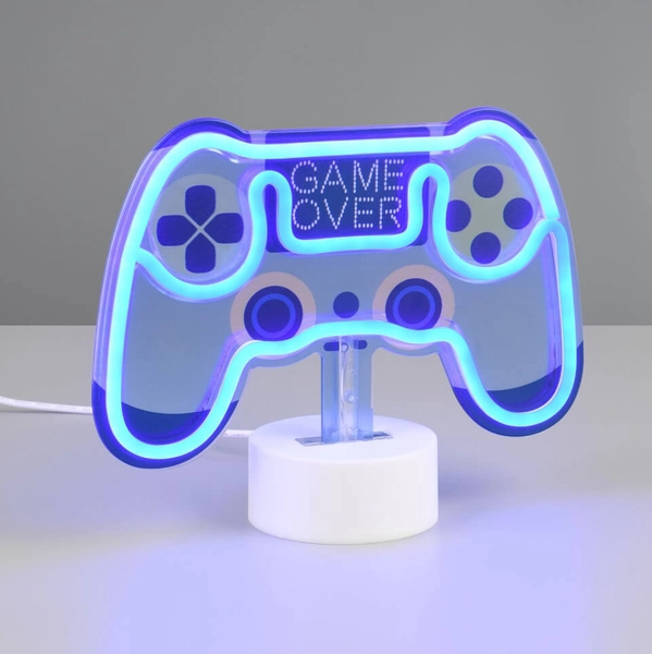 Stojąca lampka Control R55911101 LED 2W pad biały niebieski