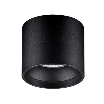 Sufitowa lampa spot CENVARO LE45515 LED 16W 3000K tubka metalowa czarna