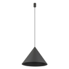 Salonowa lampa zwisowa Zenith 10873 Nowodvorski stożkowa jedwabisty grafit