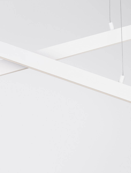 Pokojowa lampa wisząca PUEBLA LE42800 listwy LED 40W 3000K białe