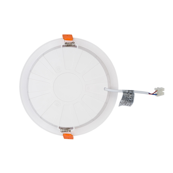 Wpust LAMPA łazienkowa KOS 8774 Nowodvorski sufitowa OPRAWA LED 24W 4000K okrągła IP44 biała