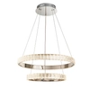 Pierścieniowa lampa zwis Celeste 78701 LED 22,5W 4000K chrom przezroczysty