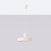 Lampa wisząca BILO SL.1704 beżowa owalna metalowa 1xE27