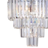 Natynkowa lampa chrom Amedeo FC17106/4+1-CHR plafon nad wyspę