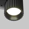 Ścienna lampa podłużna Calipso C106WL-01-GU10-B tuba czarna
