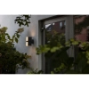 Zewnętrzna LAMPA elewacyjna CUBA 5193801012 Lutec regulowana OPRAWA kinkiet LED 23W 3000K metalowy IP54 czarny