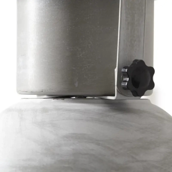 Łańcuchowa lampa wisząca Salford 93590/70 kopuła metalowa szara