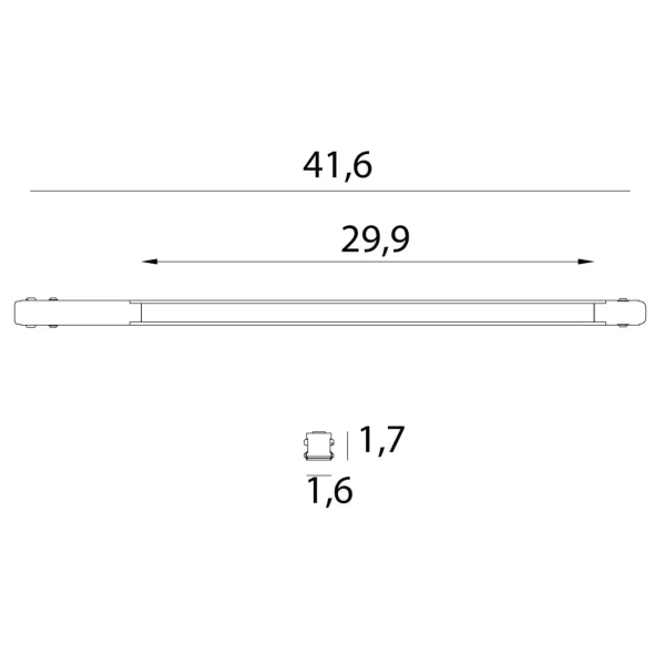 Sufitowa lampa magnetyczna Zigbee M0056Z LED 9,7W 2700-5500K biała
