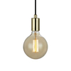 Metalowa lampa wisząca Sky 106170 do sypialni industrial złota
