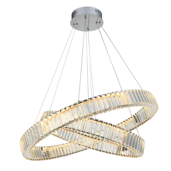 Lampa wisząca galmour SPARK AZ5793 Azzardo LED 120W 3000K chrom