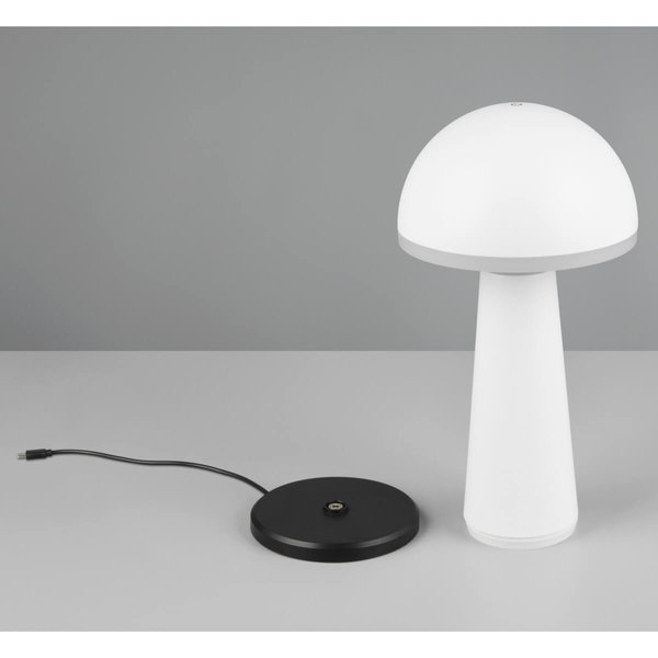 Lampka stojąca Fungo R57716131 IP54 LED 2W 3000-5000K grzybek biały
