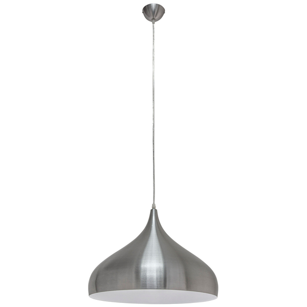 Industrialna LAMPA wisząca 8112/1-02 Elem loftowa OPRAWA metalowa kropla zwis aluminium