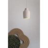 Wisząca lampa ceramiczna Nora 41369 do kuchni nad stół beżowa