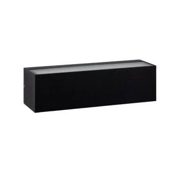 Kinkiet ścienny ogrodowy Azzura ABR-LZKO-10W-3000K LED 10W 3000K IP54 czarny