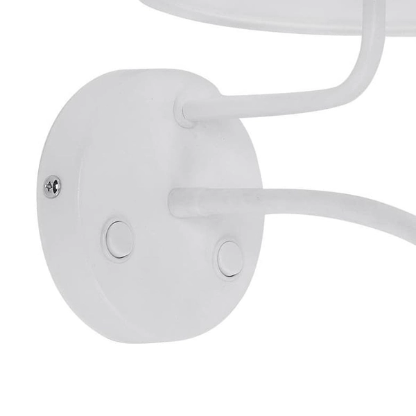 Lampa ścienna do czytania Maja 2535 TK Lighting abażur tkanina biała