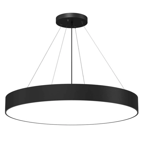 Lampa wisząca jadalniana Sengo 5009 Shilo regulowana do sypialni 80 cm czarna