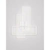 Lampa ścienna do salonu DENVERA LE45477 LED 48W 3200K ramki białe