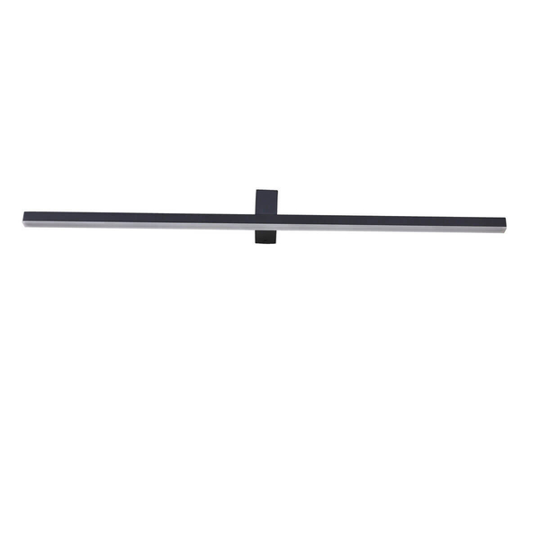 Salonowy kinkiet nad obraz Nevada LP-778/1W XXL BK LED 32W 4000K IP44 nowoczesny czarny