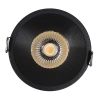 Wpuszczana oprawa sufitowa do kuchni 1383 IP44 LED 6W 3000K IP44 czarna