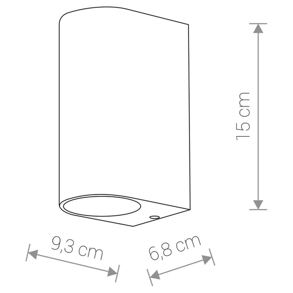Elewacyjna LAMPA zewnętrzna ARRIS 9515 Nowodvorski ogrodowa OPRAWA ścienna outdoor IP54 stal