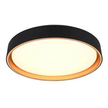 Okrągła lampa sufitowa Felis R64391080 RL Light LED 24W 2700-6500K czarny złoty