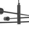 Wisząca lampa Alana ALA0622 Dar Lighting molekuły sticks czarne