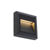 Elewacyjna lampa podtynkowa SIDEWALK 8148 LED 1,6W 3000K IP54 czarna