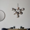 Molekułowa lampa wisząca Oscar 101148 balls czarny przydymiony