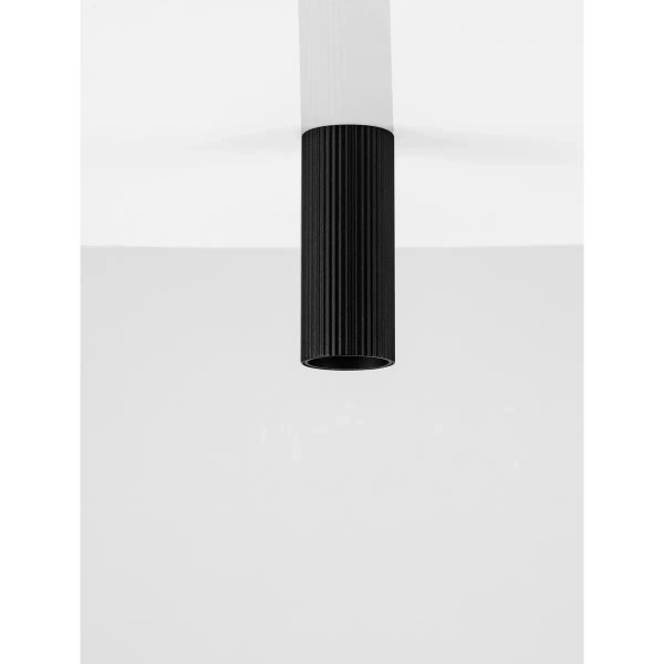 Tuba lampa sufitowa do salonu SELMORA LE45637 czarny