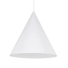 Salonowa lampa wisząca CONO 10008 stożkowa biały