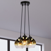 Lampa wisząca Nubia 33-16416 Candellux kule balls czarne złote