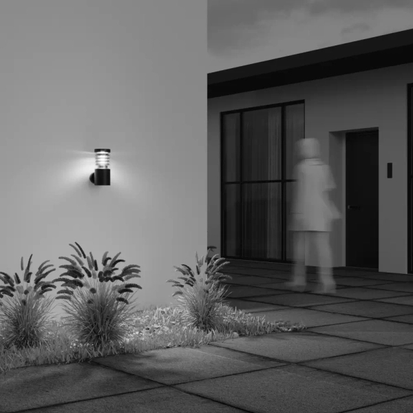 Zewnętrzny kinkiet ścienny Spir O439WL-L12GF3K LED 12W 3000K IP65 grafit