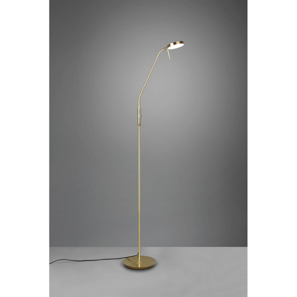 Ściemnialna lampa podłogowa NEMIO DL108423310 LED 12W 2300-4000K złoty