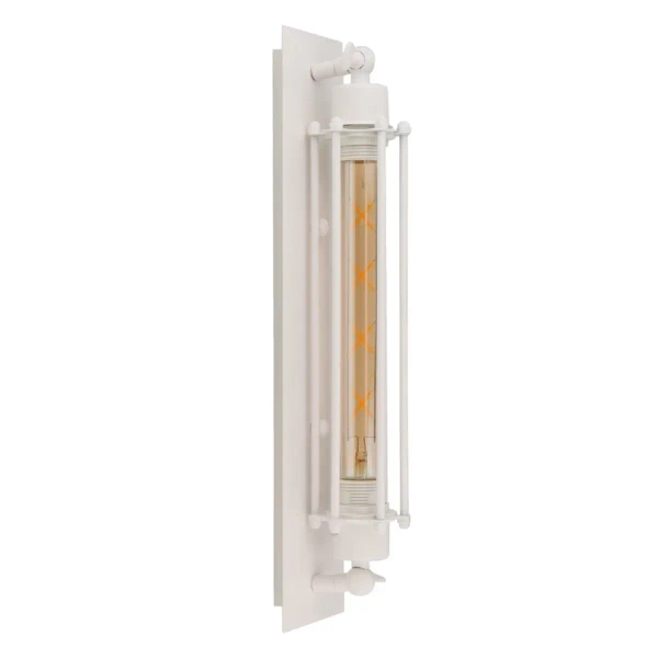 Kinkiet ścienny do salonu Retro Loft ABIGALI-KR-E27-WHITE retro biały