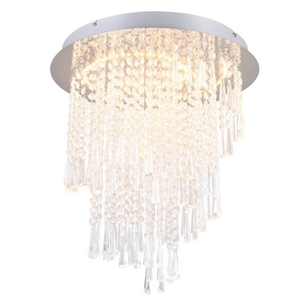 Przysufitowa lampa Pomp R67349106 LED 30W 2700-6500K przezroczysty chrom