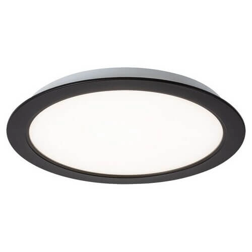 Okrągła lampa sufitowa SHAUN2 71243 LED 18W 4000K podtynkowa czarny