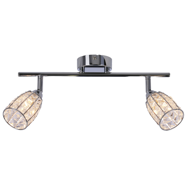 Sufitowa lampa Shiba 92-13392 Candellux na listwie szklana chrom