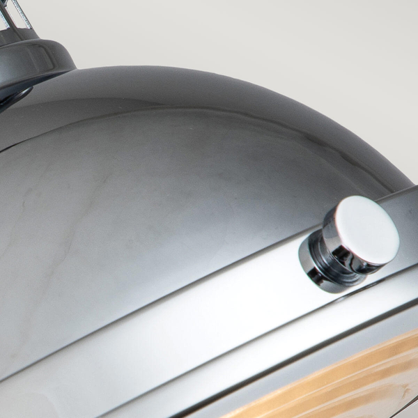 Lampa sufitowa retro metalowa Amelia HK-AMELIA-F-M-CM chrom