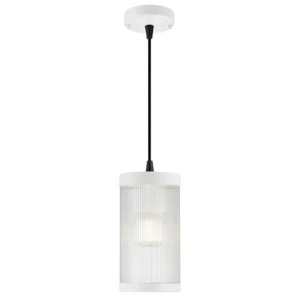Zewnętrzna lampa wisząca Coupar 2218053001 IP54 tuba biały