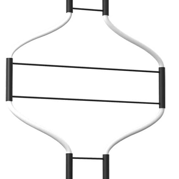 Designerska lampa wisząca ALHA 9052 Shilo LED 36W 3000K czarna